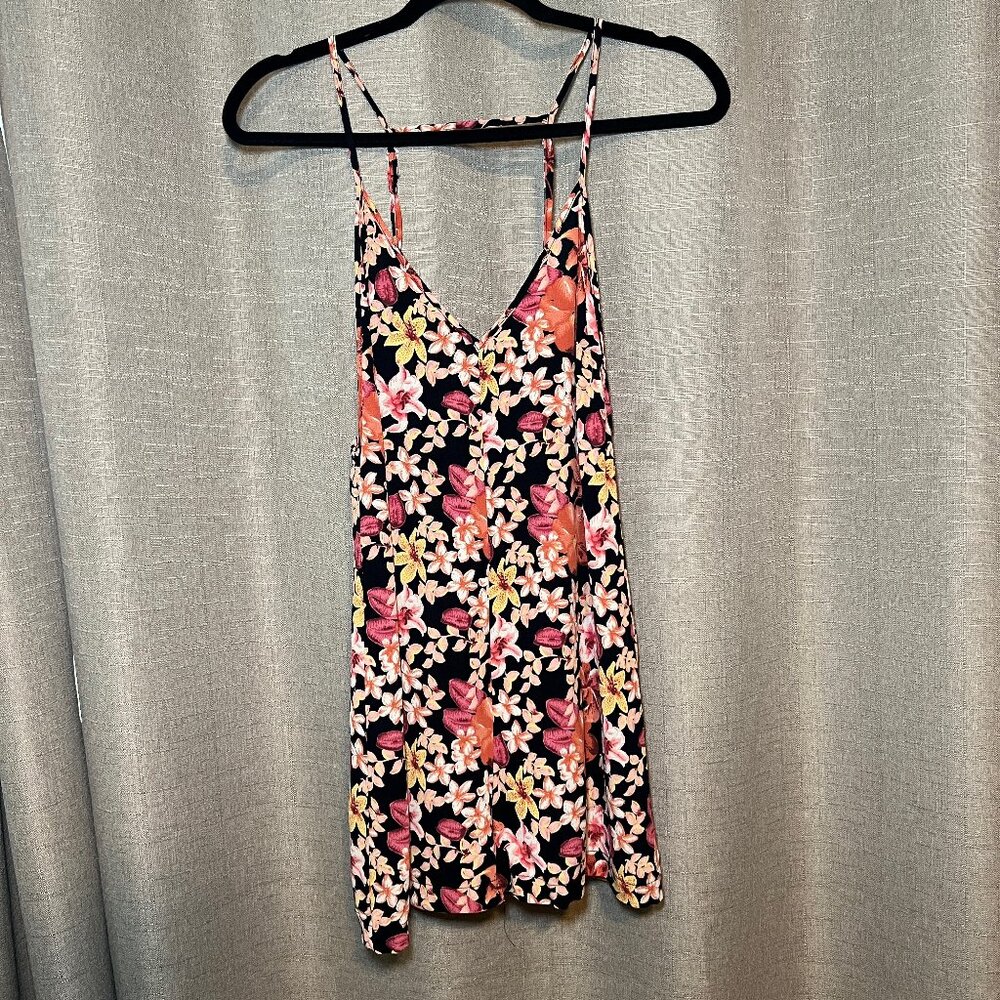 Planet Blue Hawaiian Tropical Flower Romper